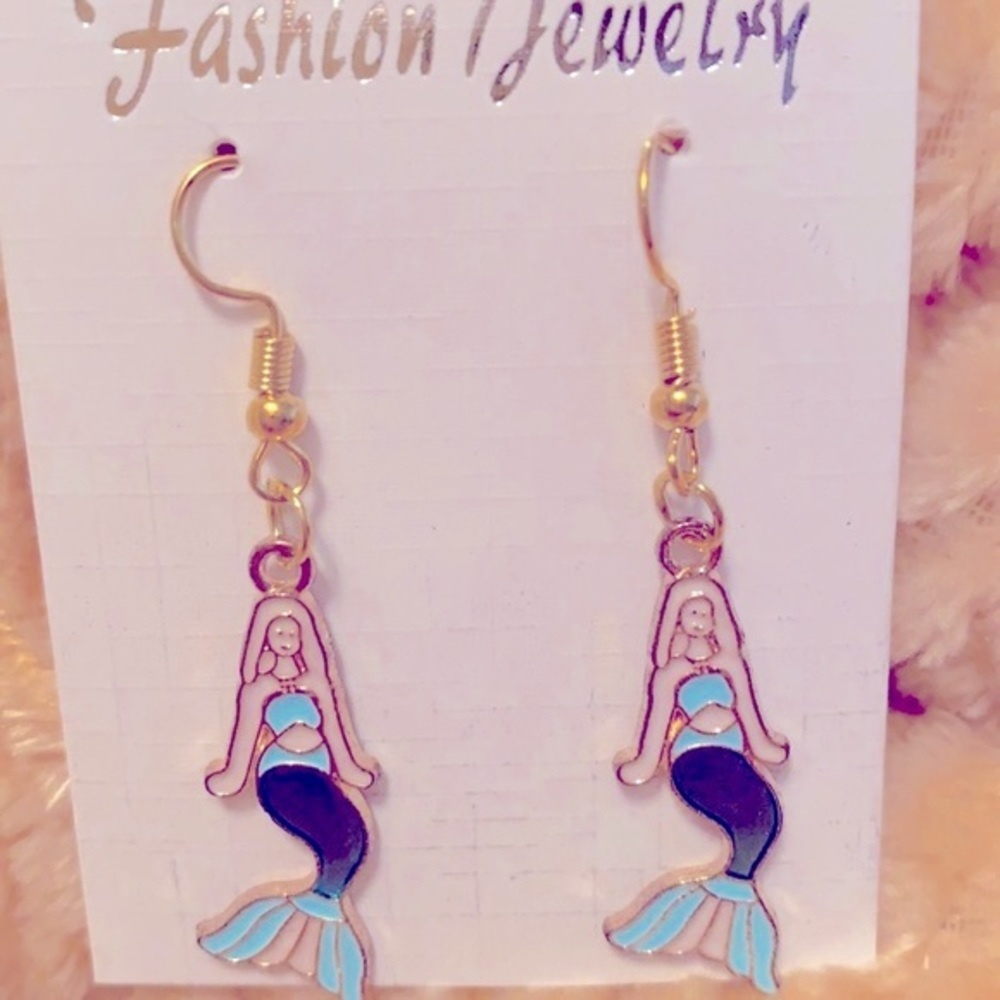 Mermaid earrings